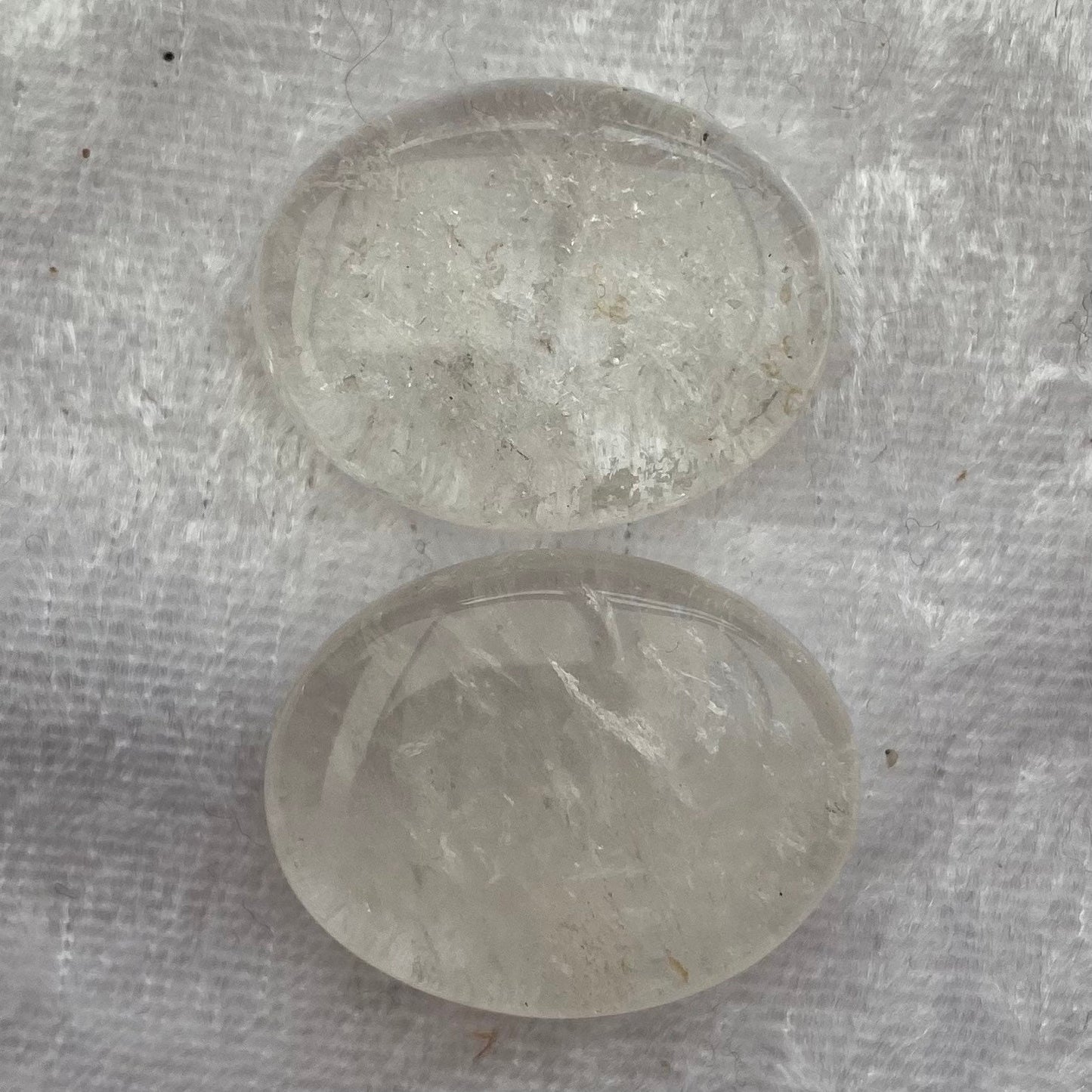 Mini Clear Quartz Palmstones