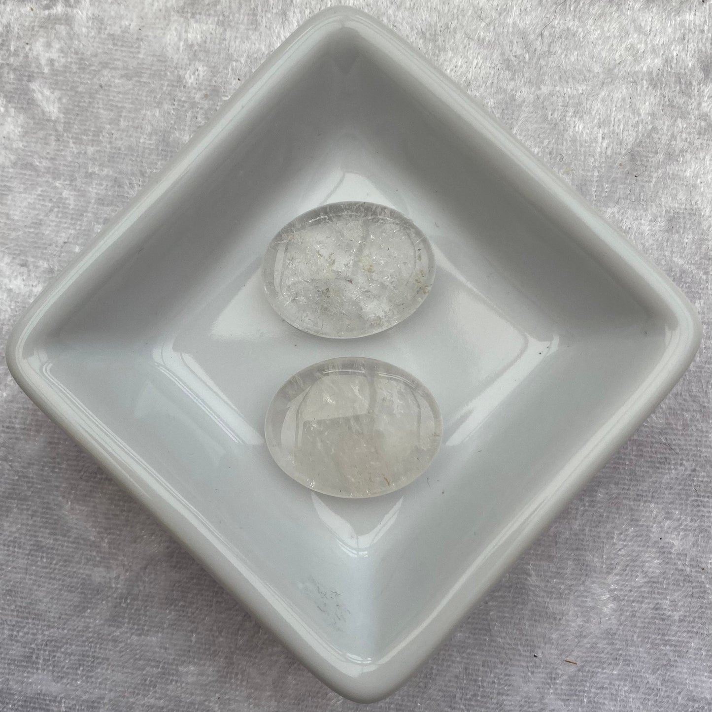 Mini Clear Quartz Palmstones