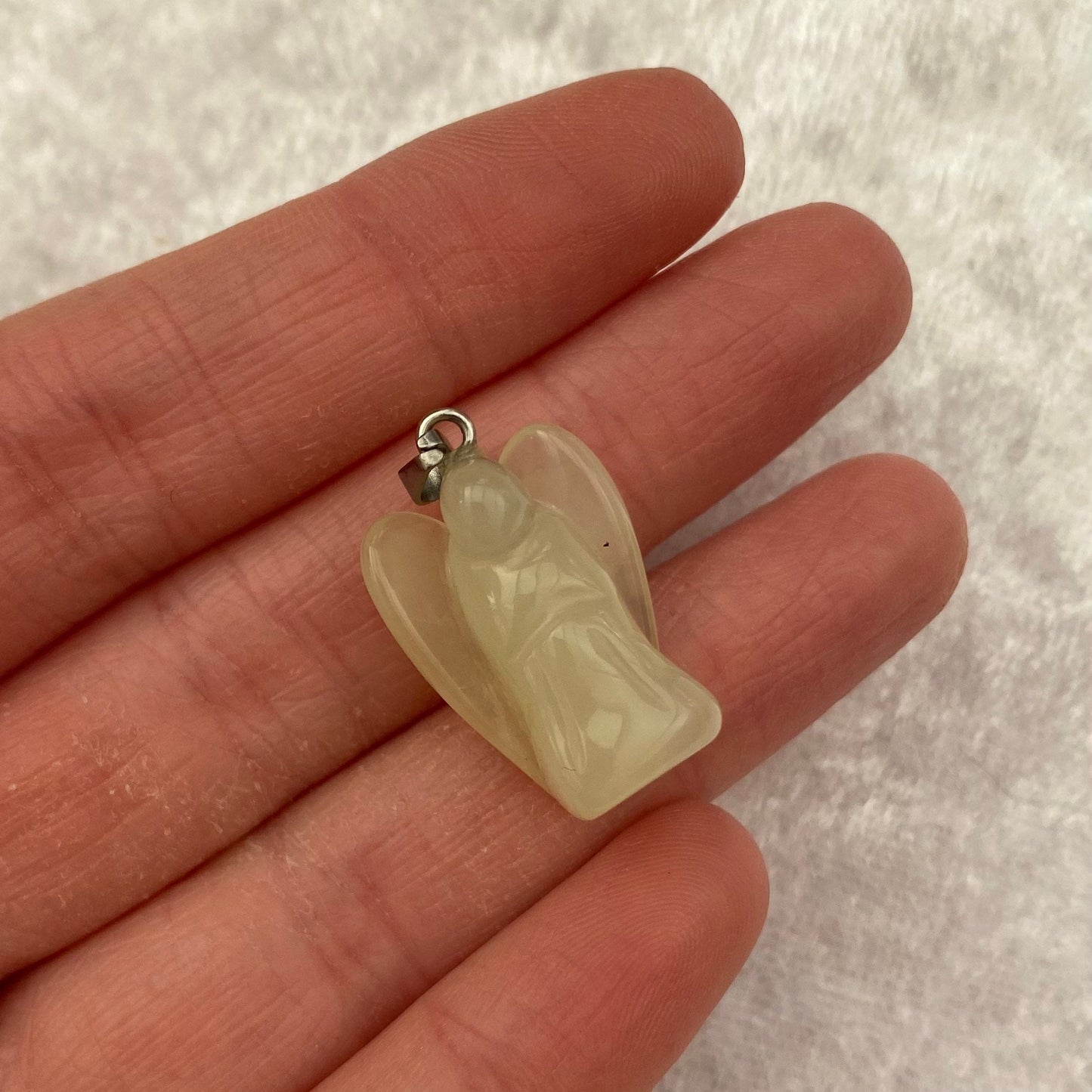New Jade angel pendants