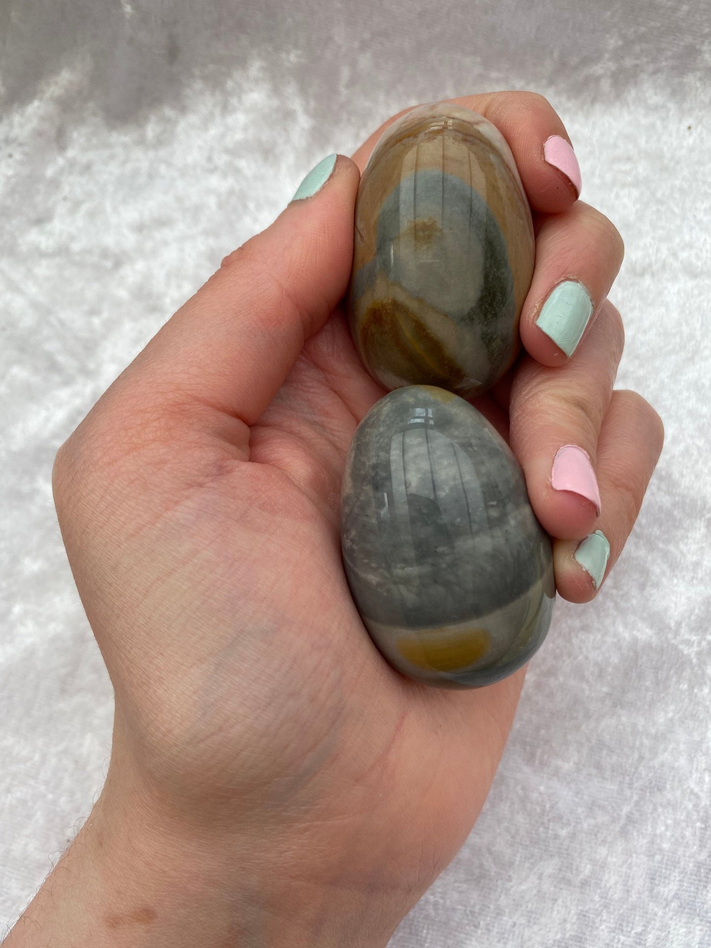 Polychrome Jasper eggs