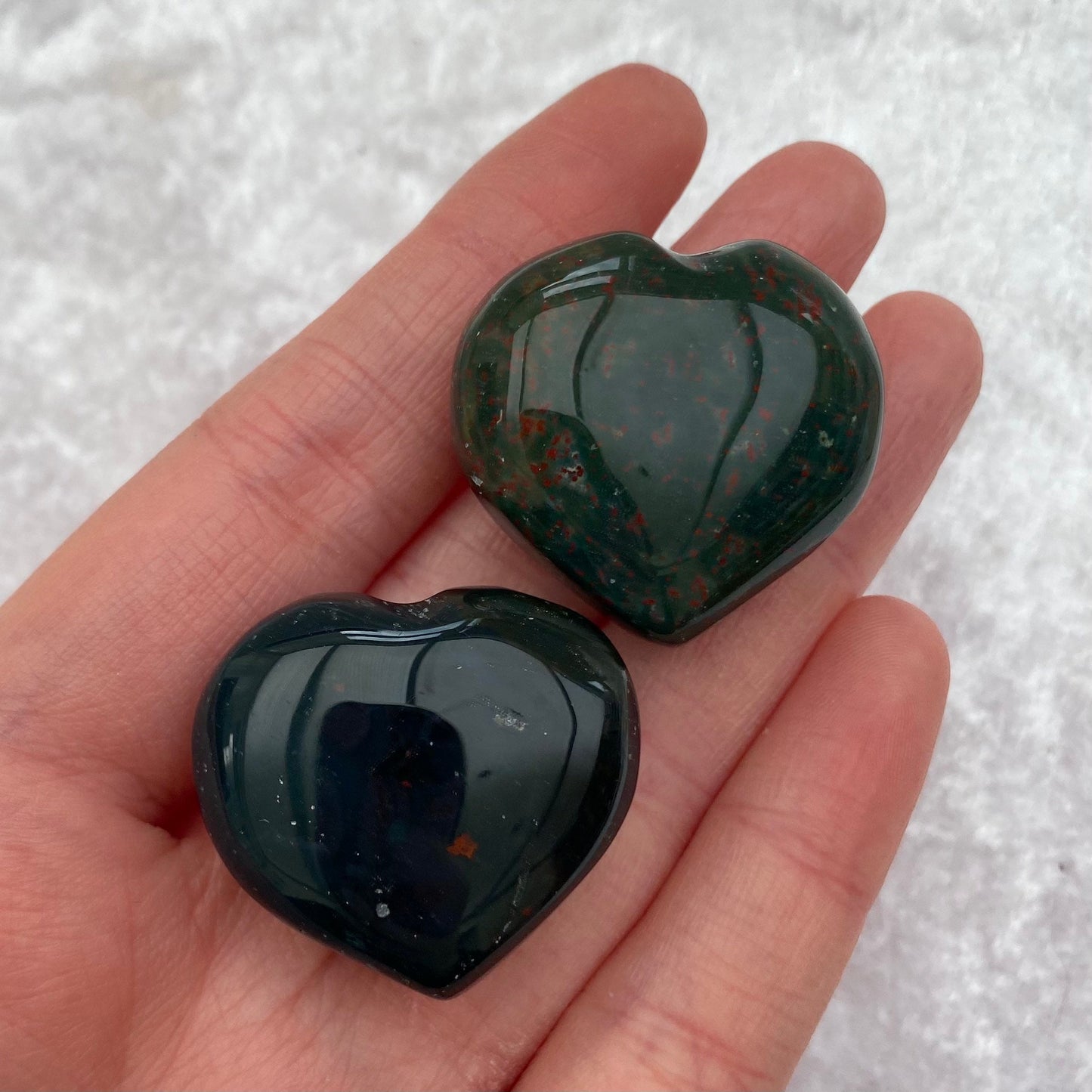 Bloodstone hearts