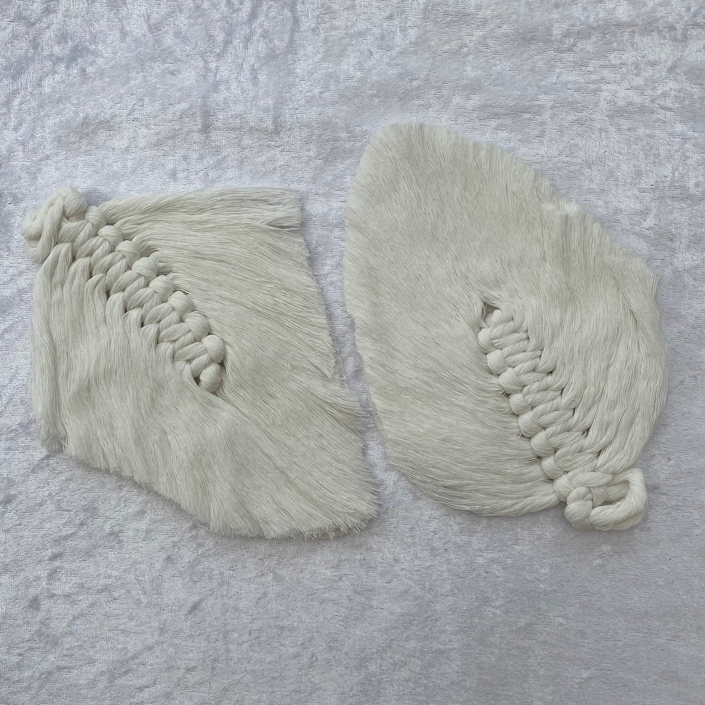 Macrame leaf wall hanging