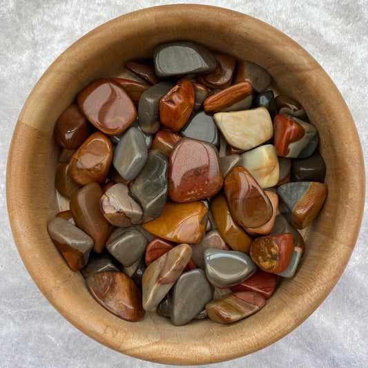 Polychrome Jasper tumblestones