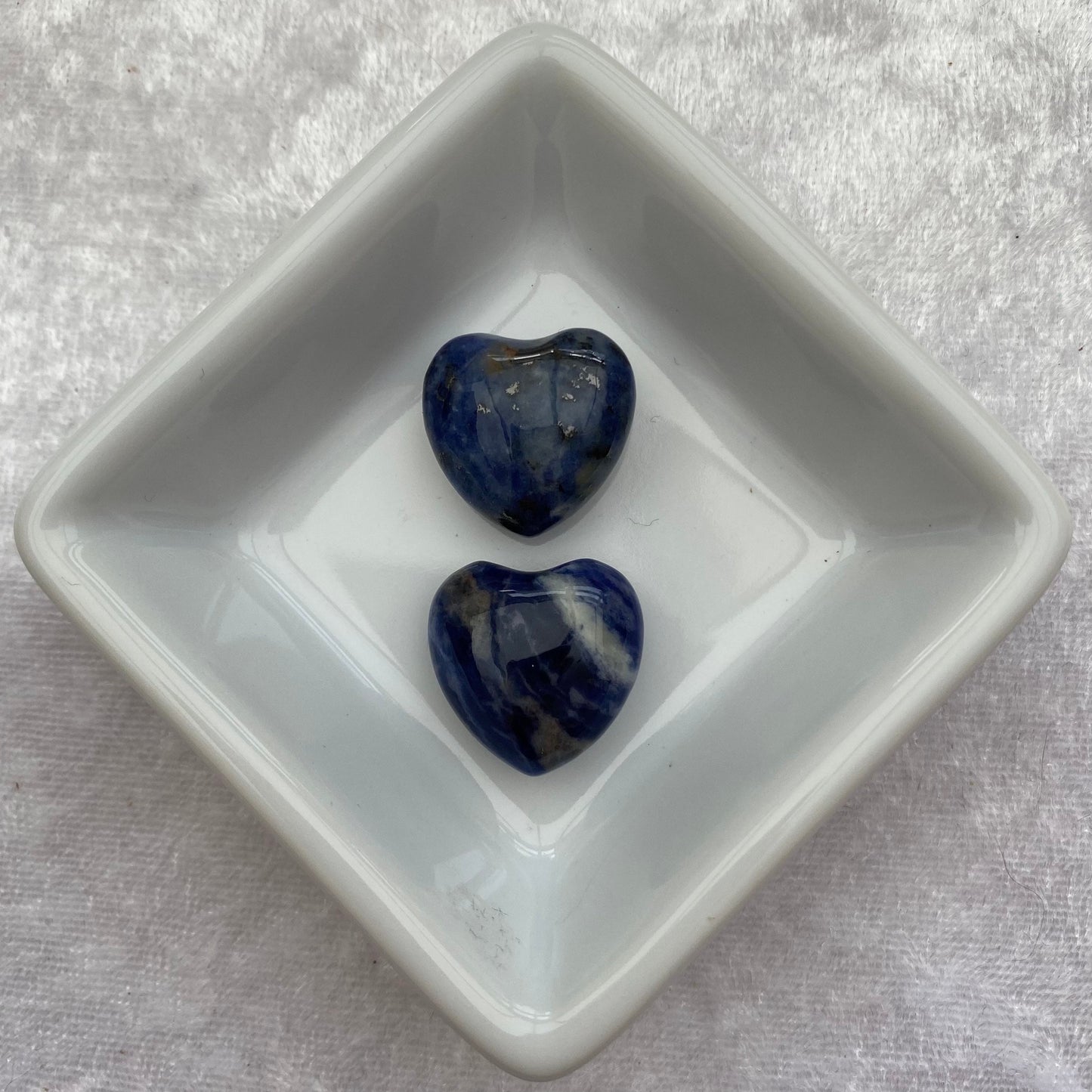 Mini Sodalite hearts