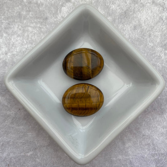 Mini Tigers Eye Palmstones