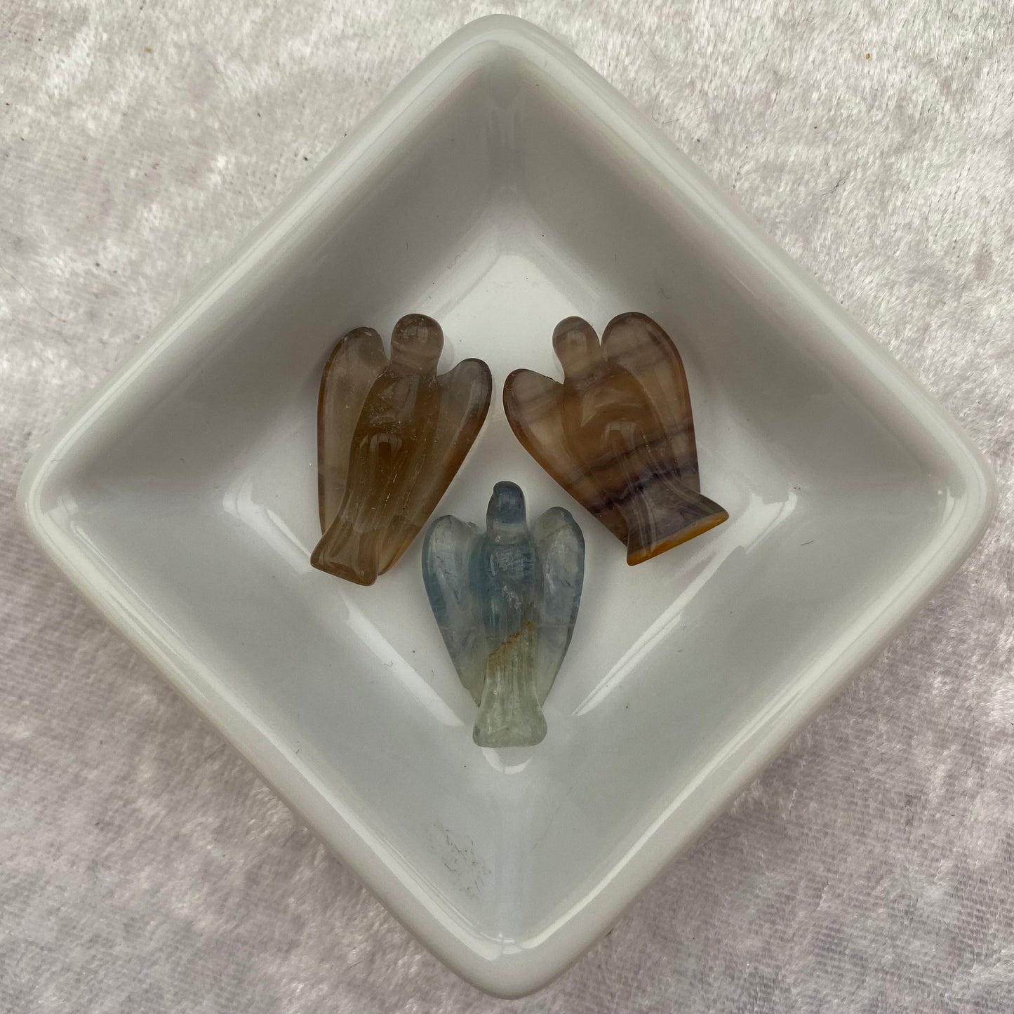 Mini Rainbow Fluorite angels