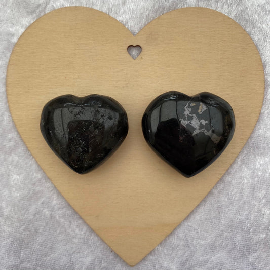 Larvikite hearts