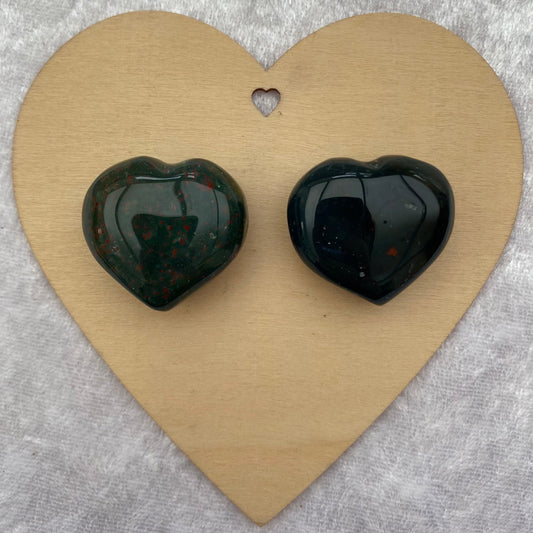 Bloodstone hearts