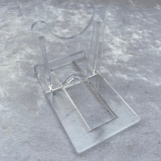 Crystal slab stand