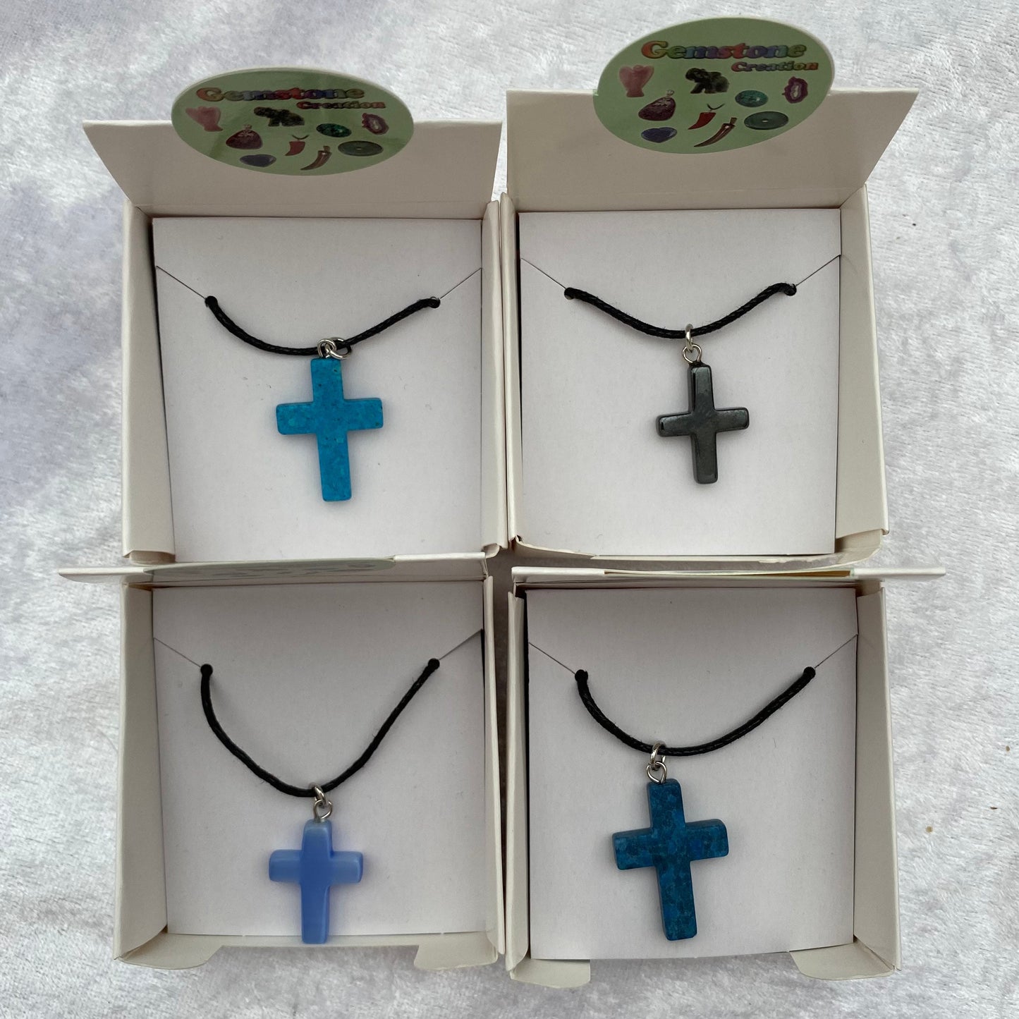 Crystal Cross Necklaces