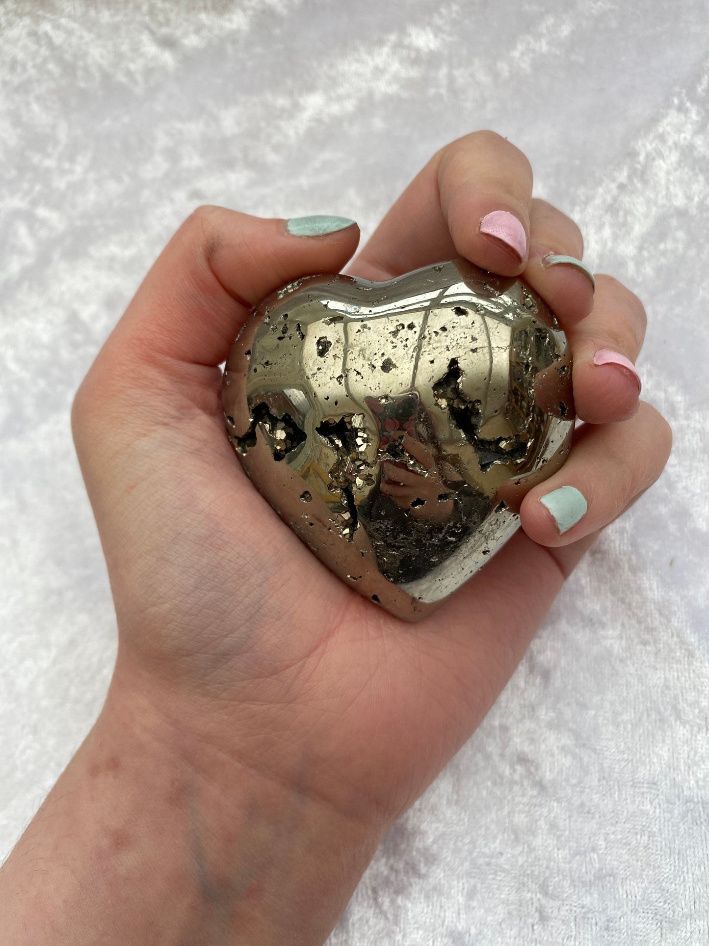 Pyrite heart