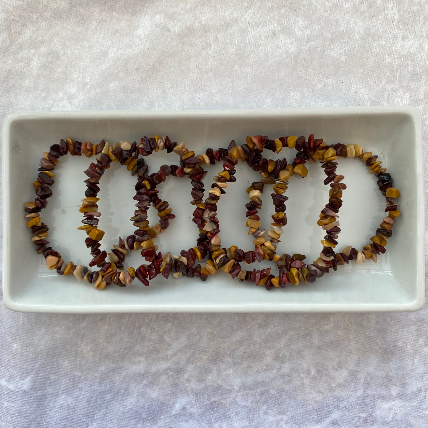 Mookaite bracelets