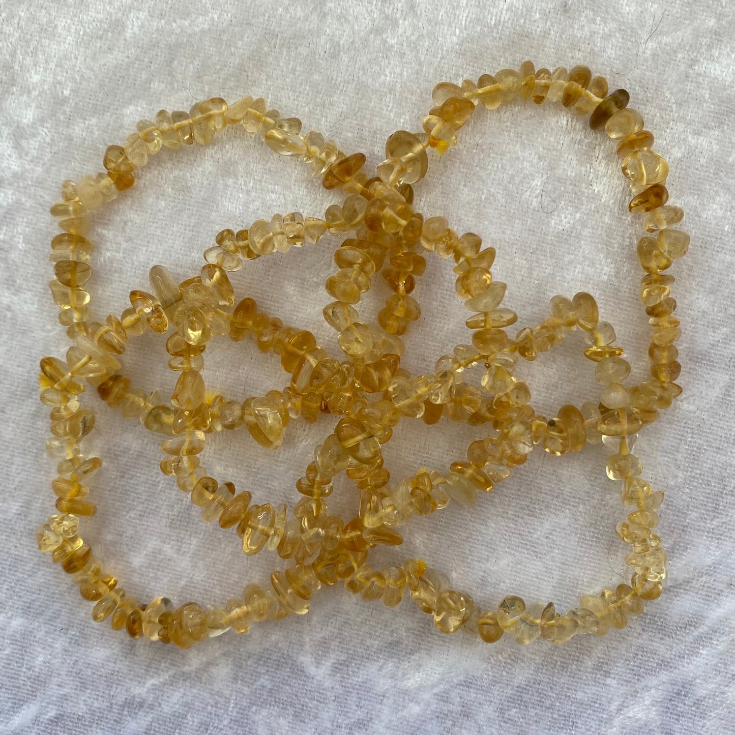 Heat Treated Citrine bracelets