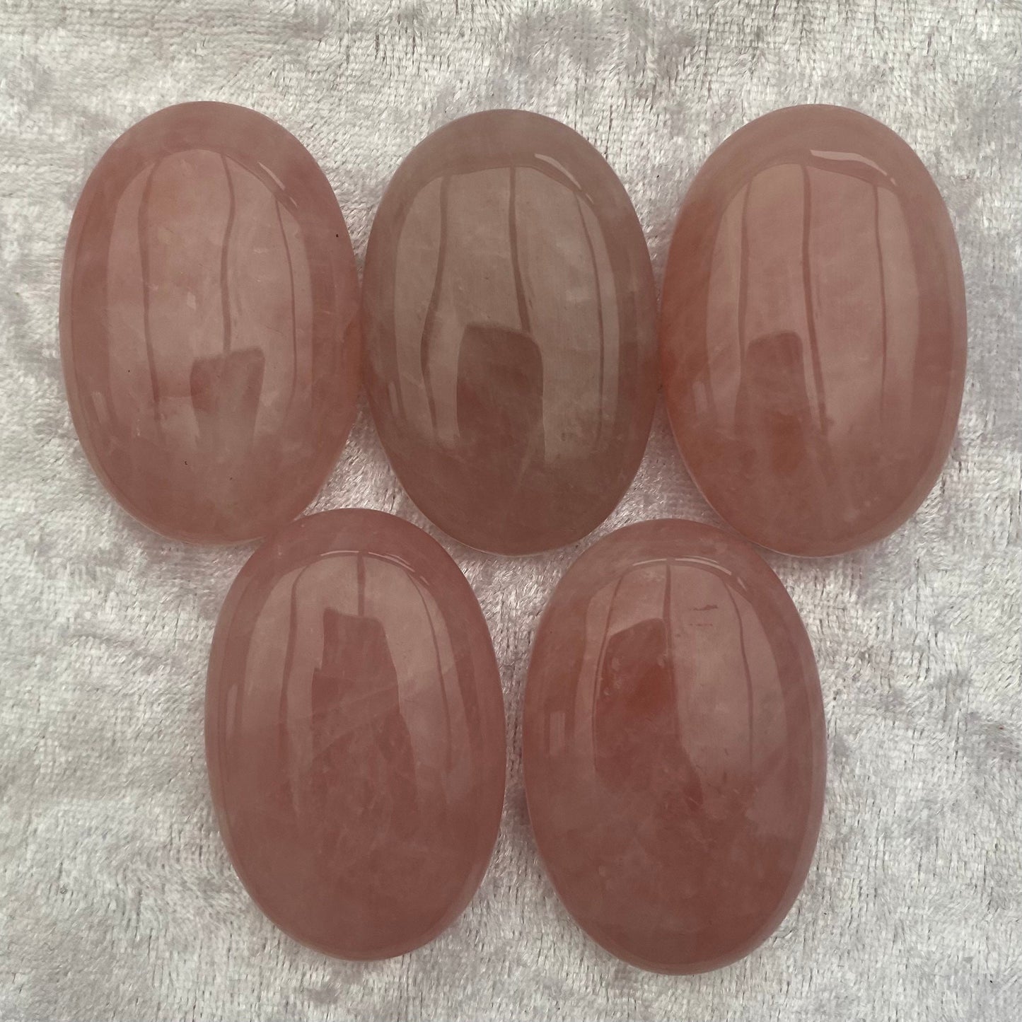 Rose Quartz palmstones