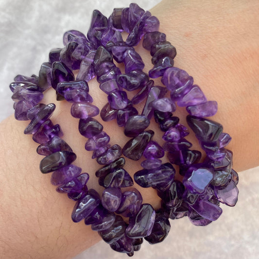Amethyst bracelets