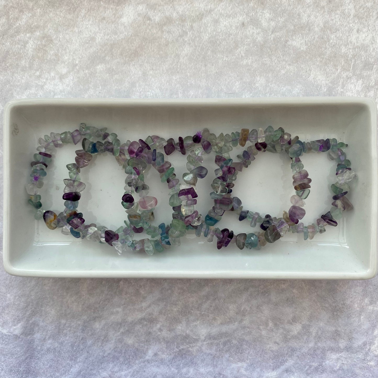 Rainbow Fluorite bracelets