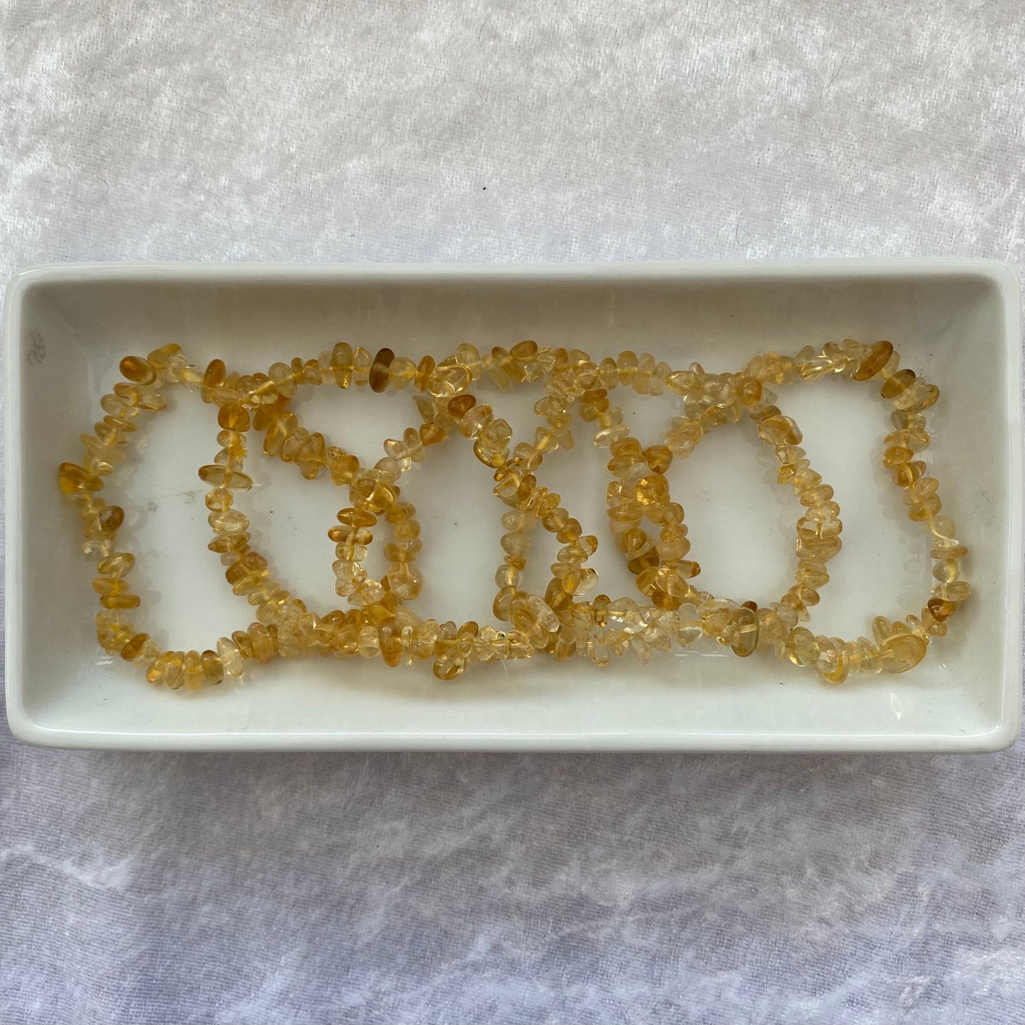 Heat Treated Citrine bracelets
