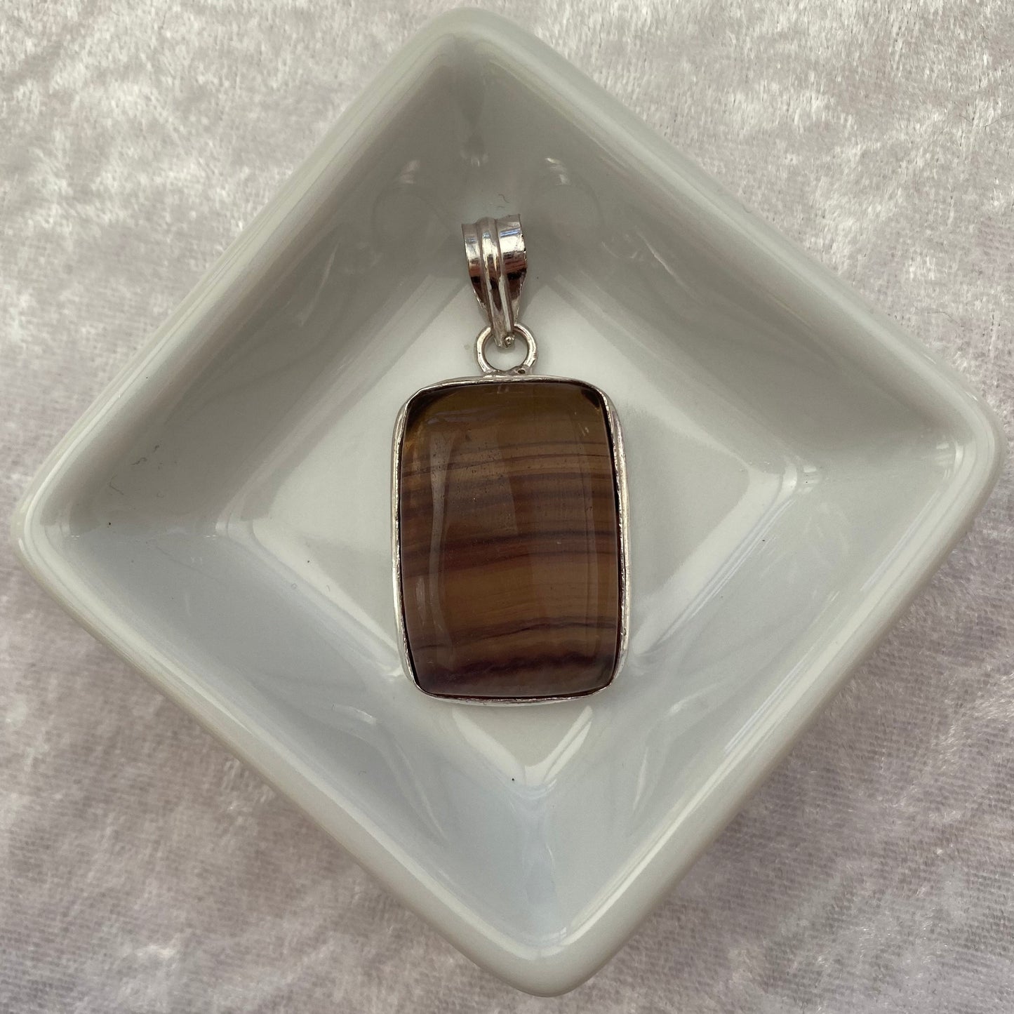 Rainbow Fluorite pendant