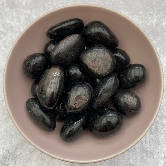 Hypersthene tumblestones