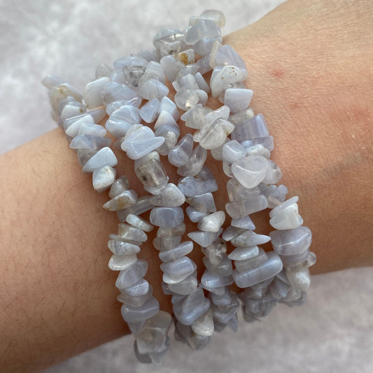 Blue Lace Agate bracelets
