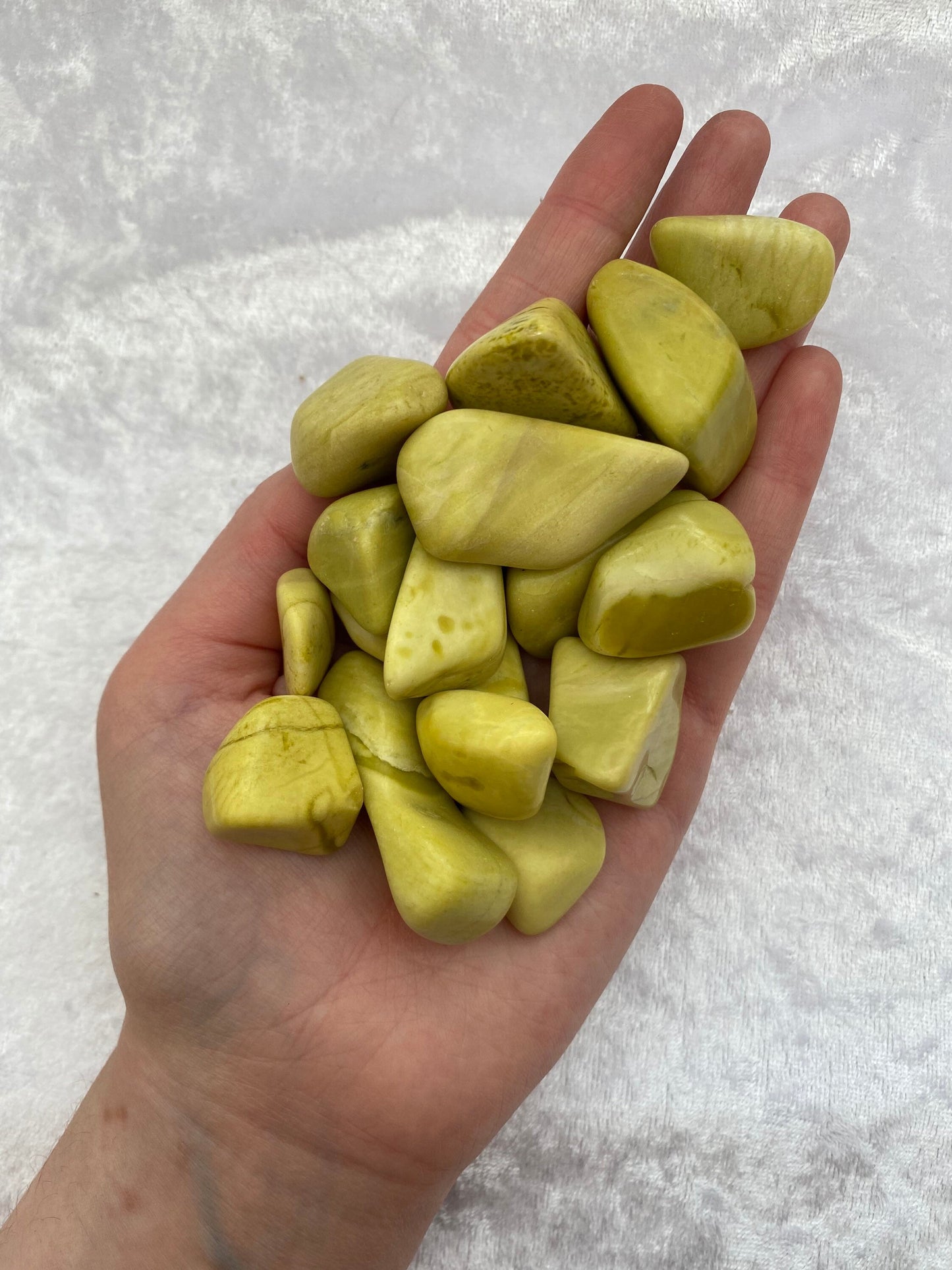 Serpentine tumblestones