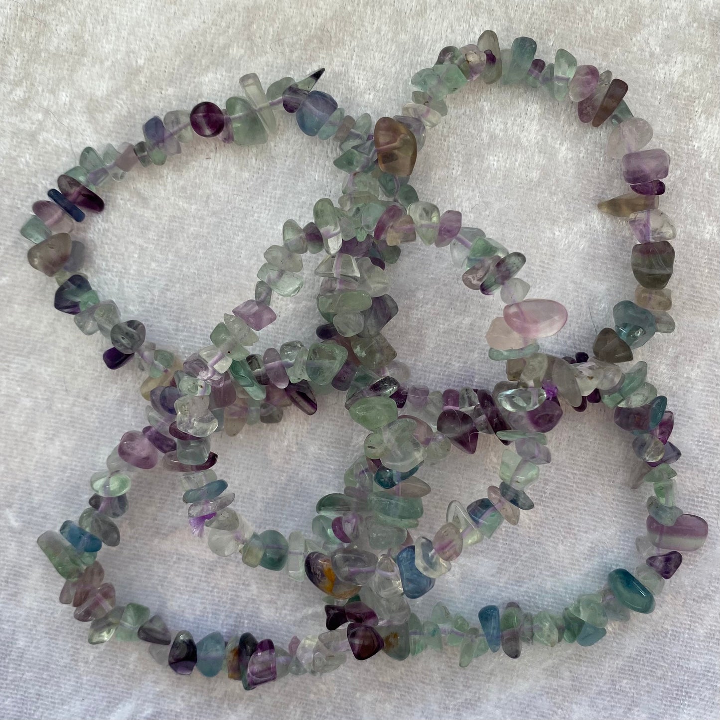 Rainbow Fluorite bracelets