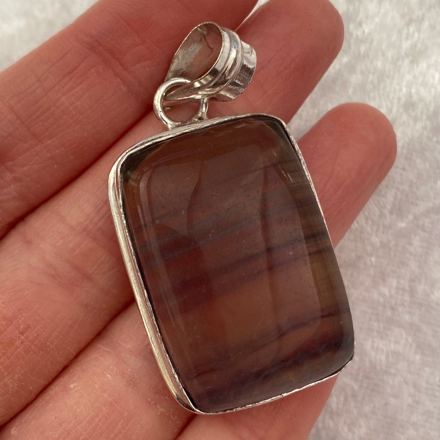 Rainbow Fluorite pendant