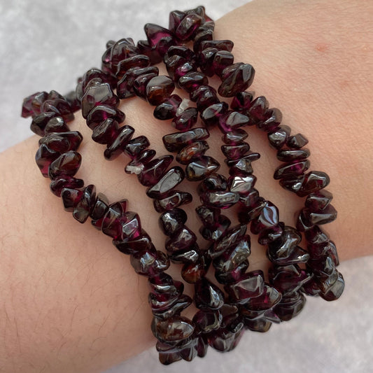Garnet bracelets