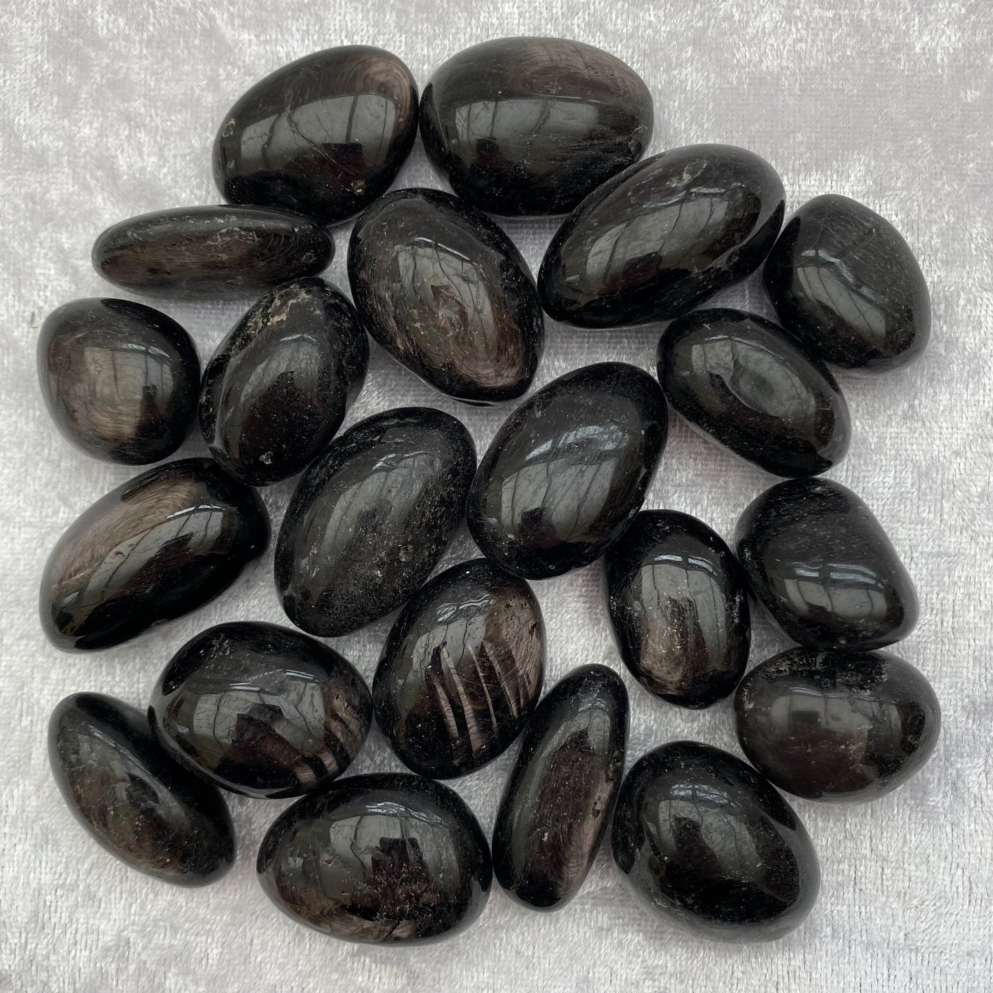Hypersthene tumblestones
