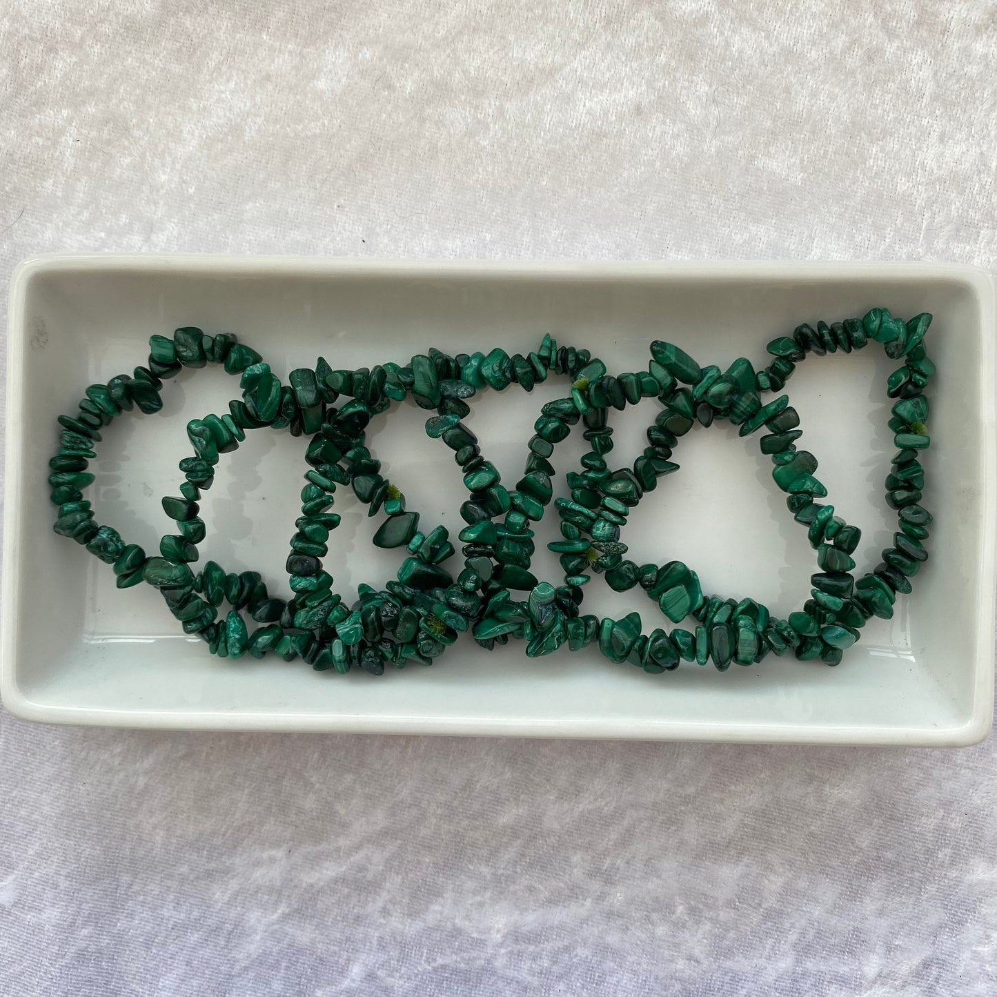 Malachite bracelets