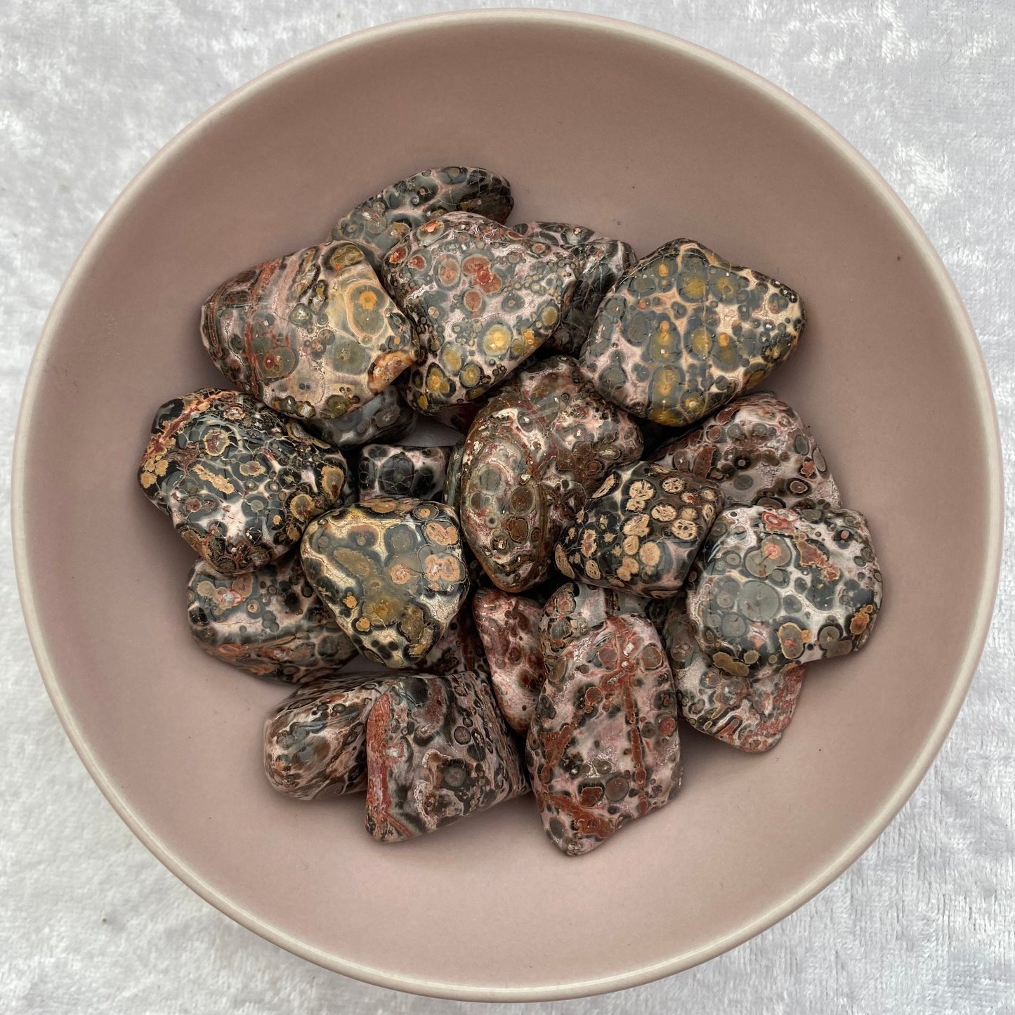 Leopardskin Jasper tumblestones