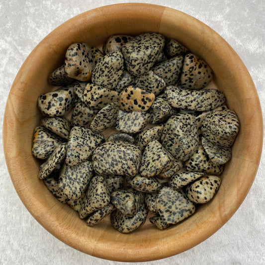 Dalmatian Jasper tumblestones