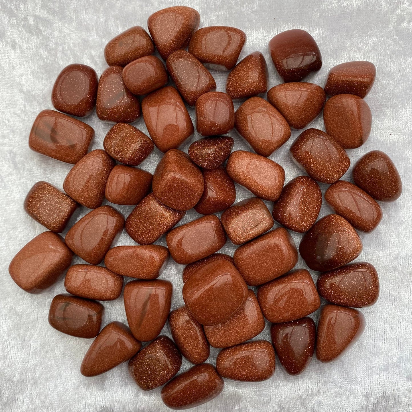 Goldstone tumblestones