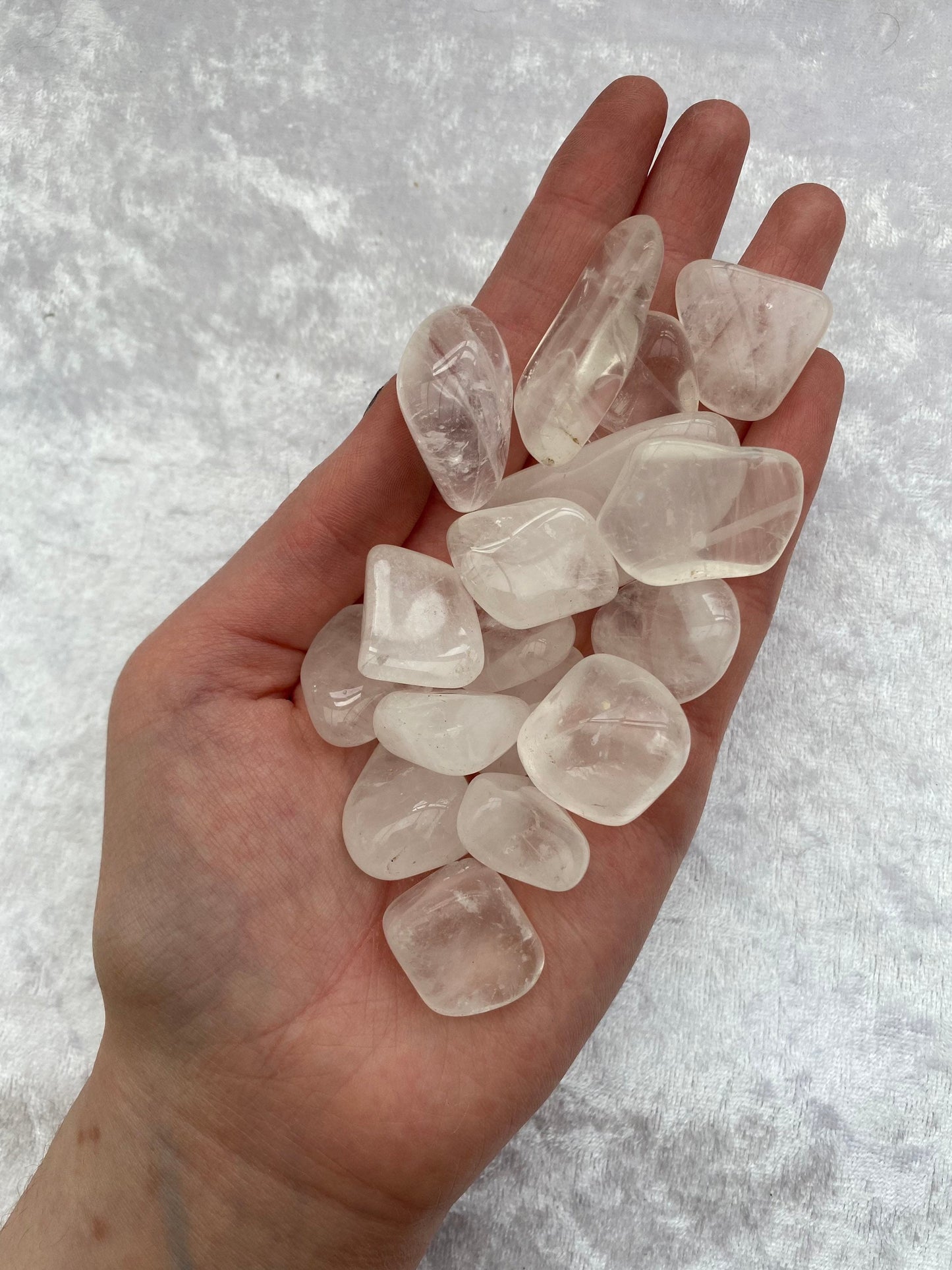 Ice Quartz tumblestones