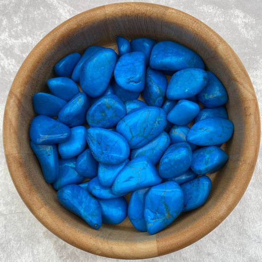 Blue Howlite tumblestones