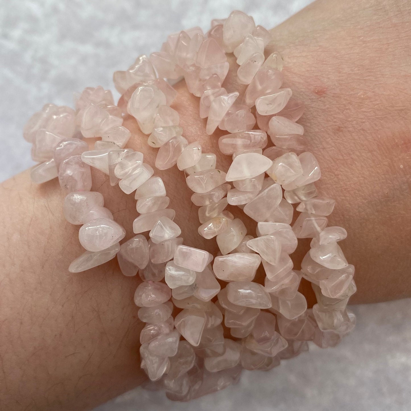 Rose Quartz bracelets