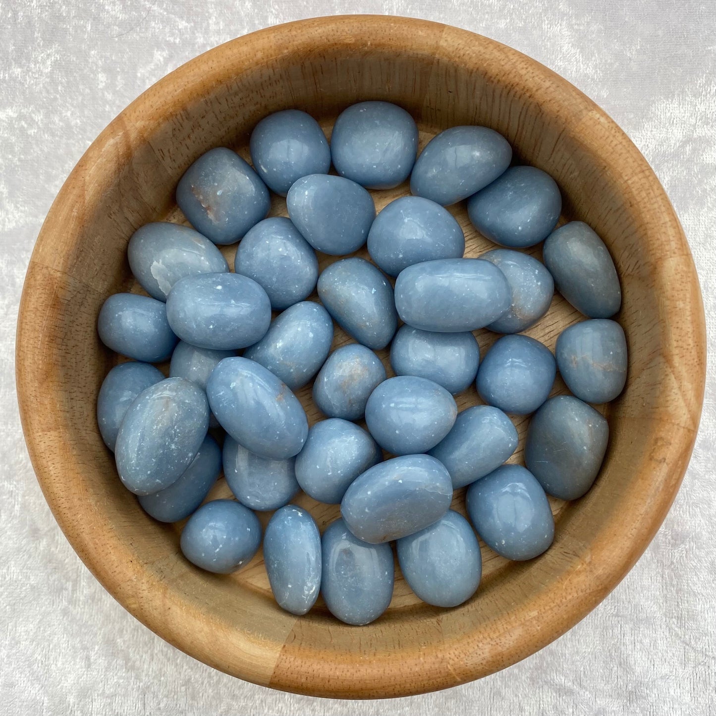 Angelite tumblestones
