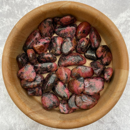Rhodonite tumblestones