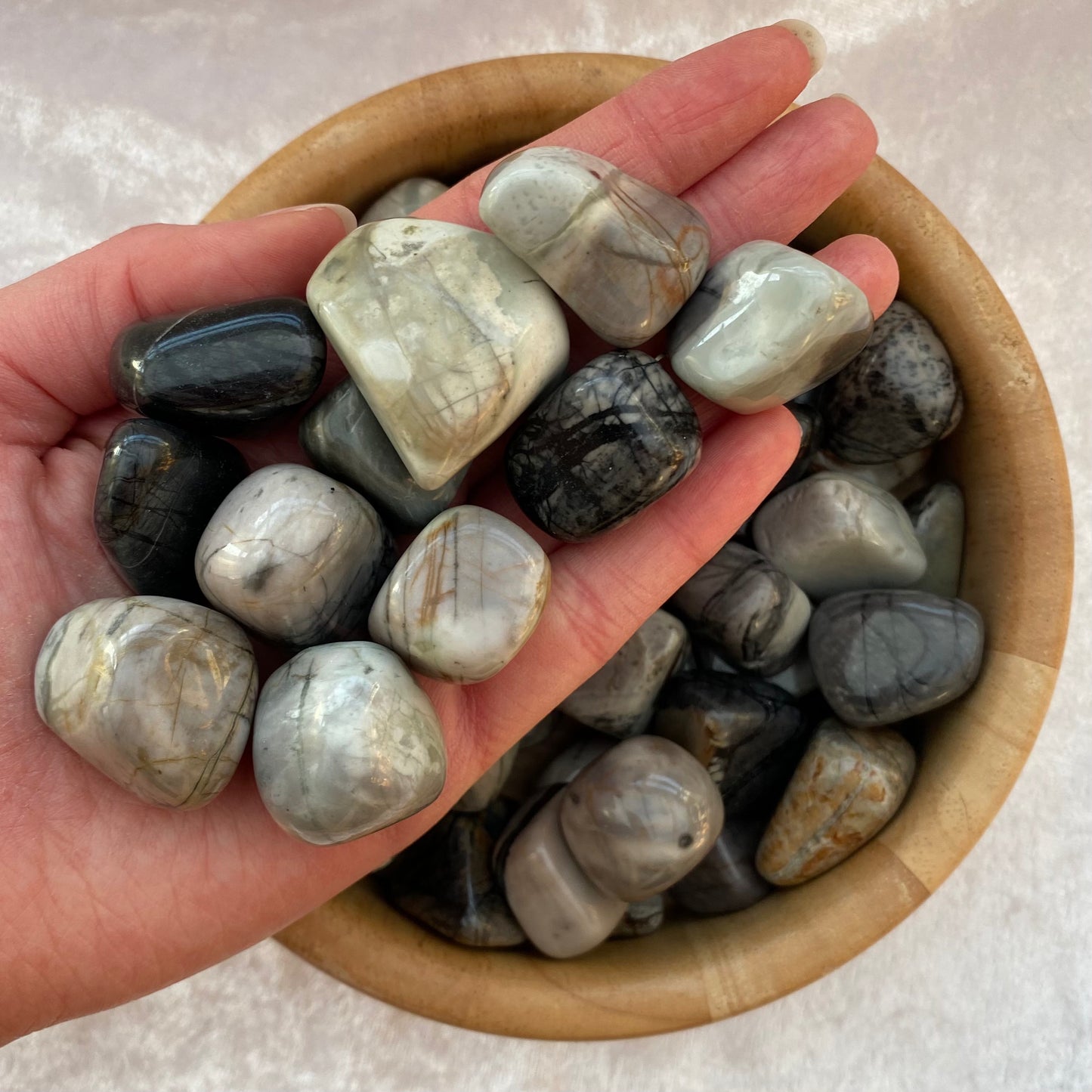 Picasso Jasper tumblestones