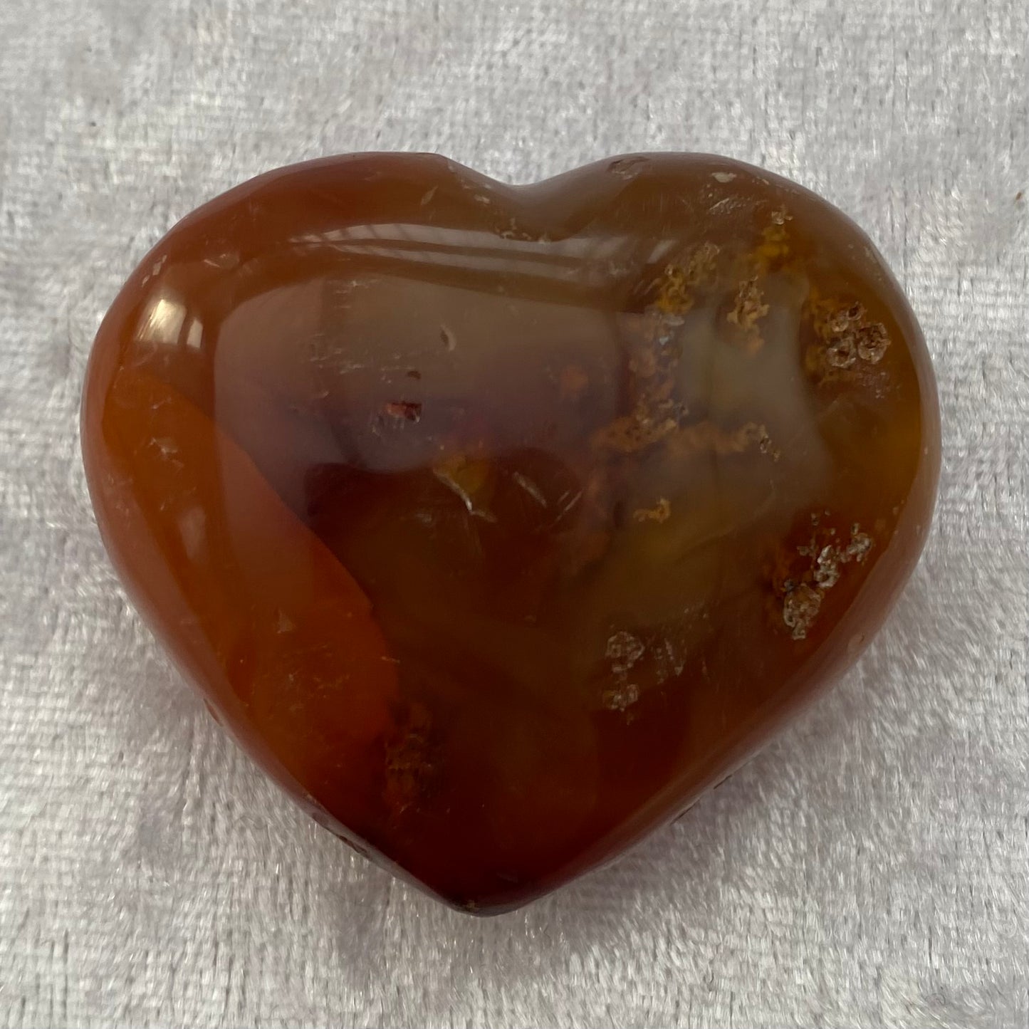 Carnelian heart