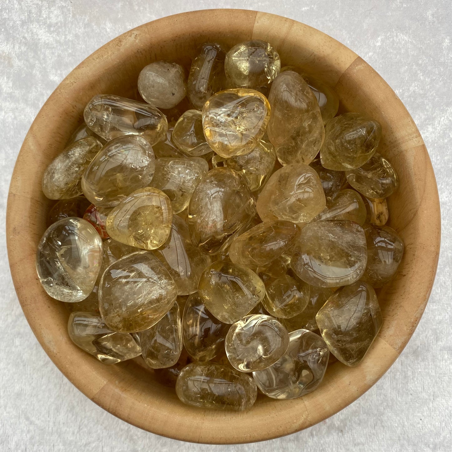 Natural Citrine tumblestones
