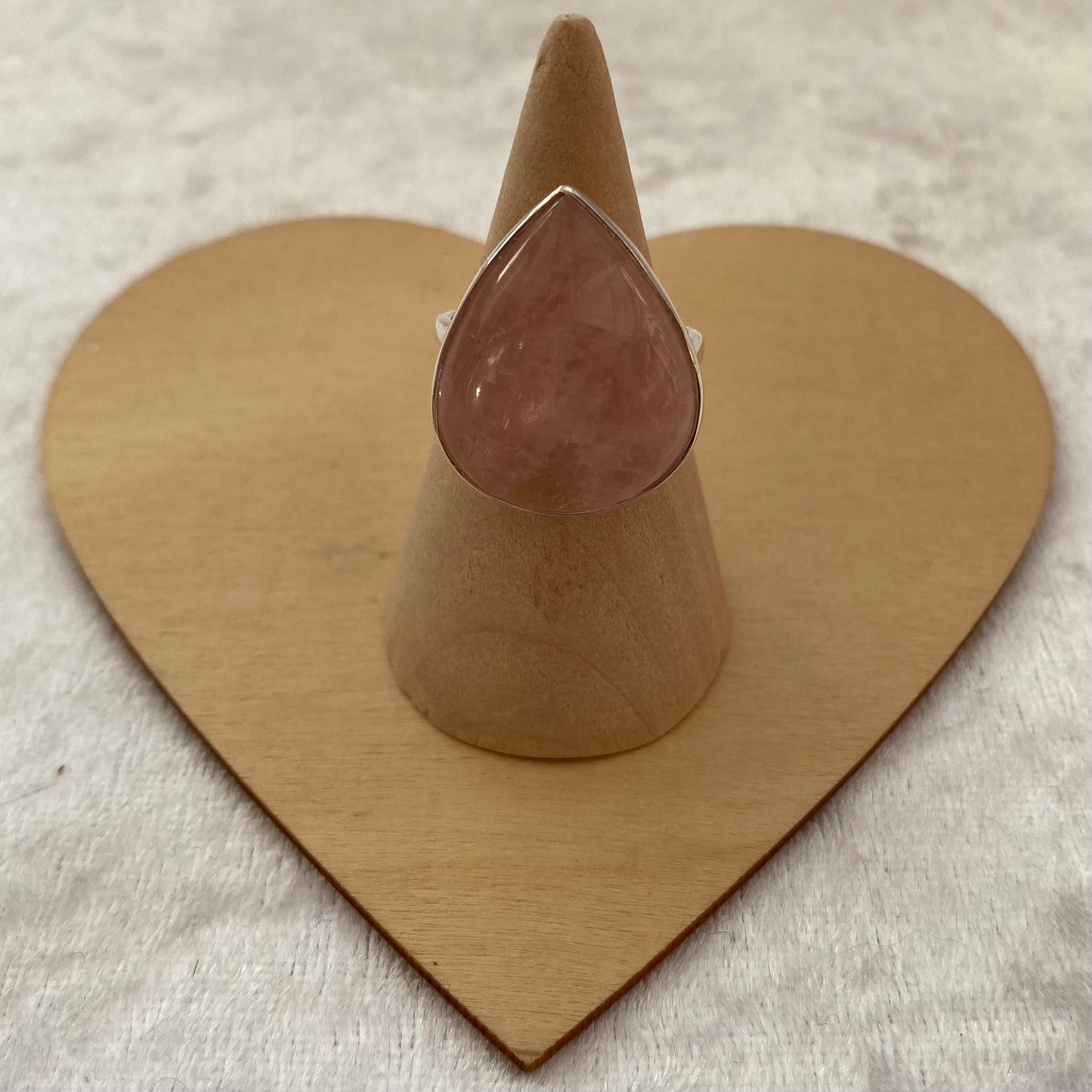 Rose Quartz ring
