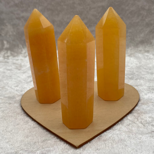 Orange Calcite towers