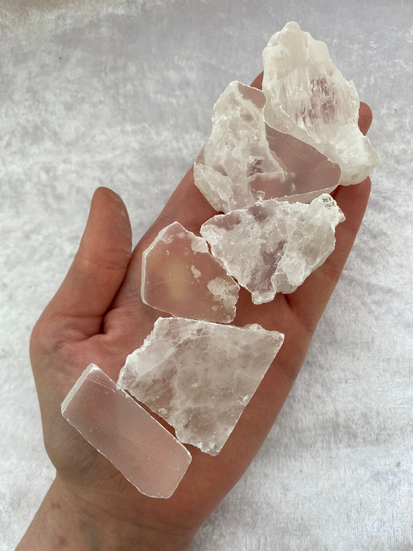 Rough Ulexite TV Stone