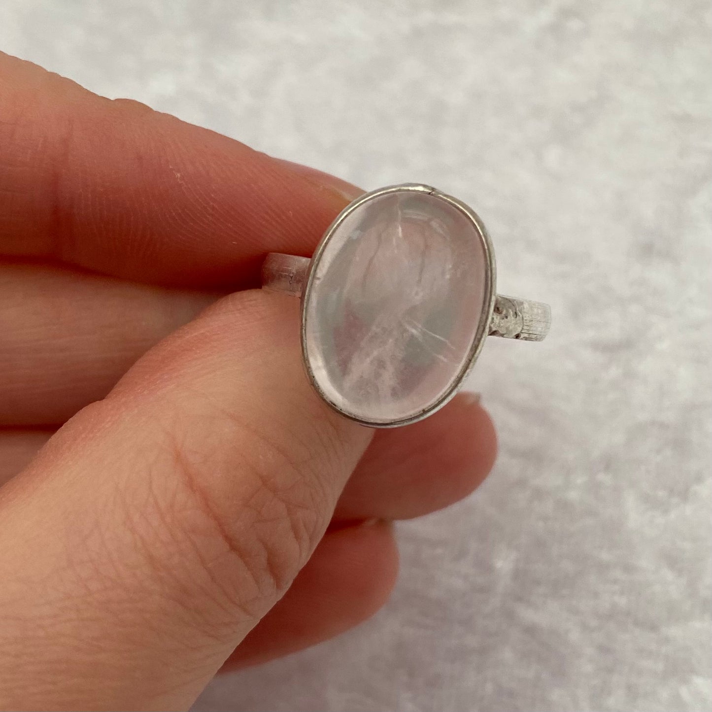 Rose Quartz ring