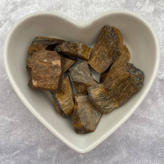 Small rough Tigers Eye