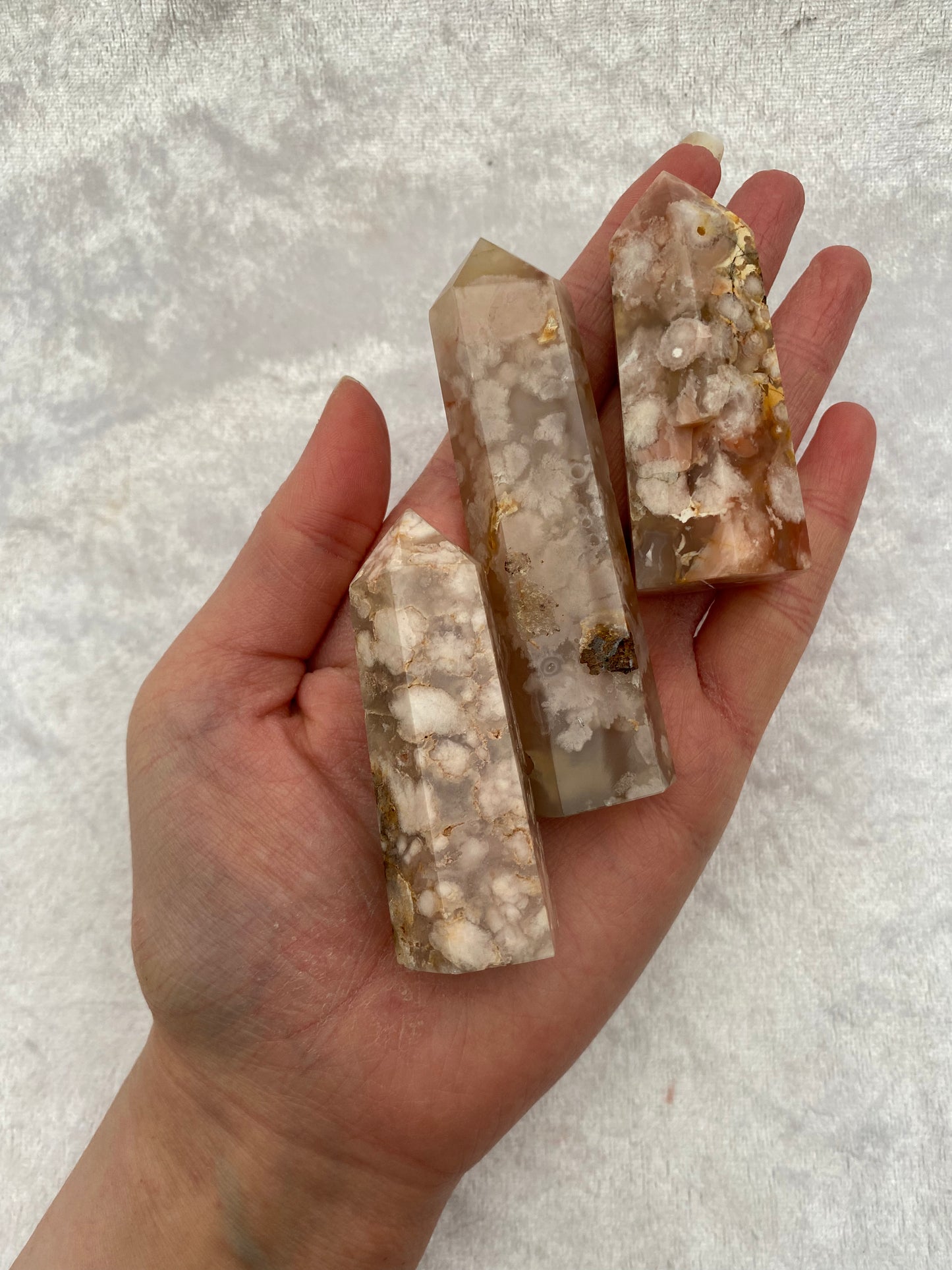 Blossom Agate towers