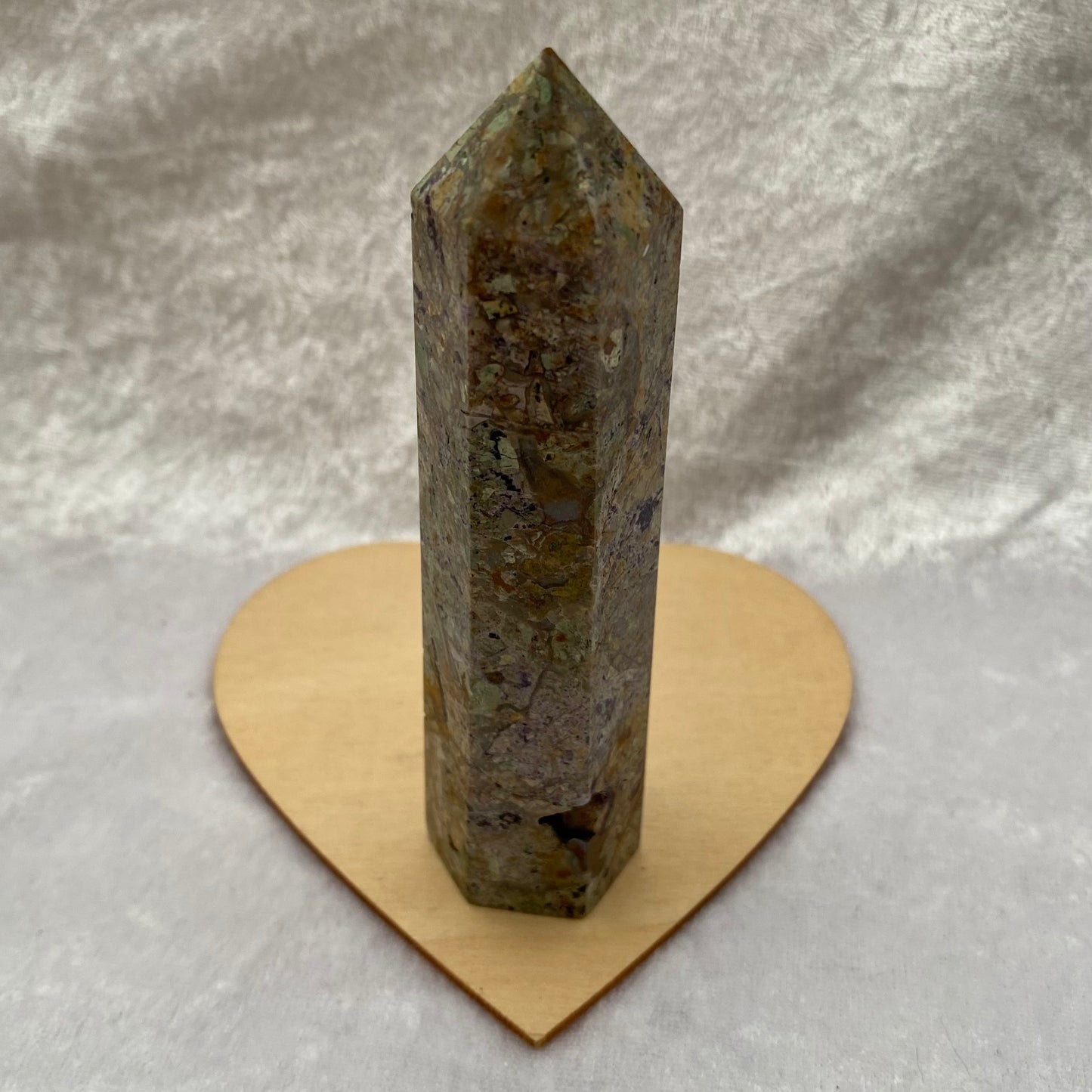 Brecciated Fluorite Tower