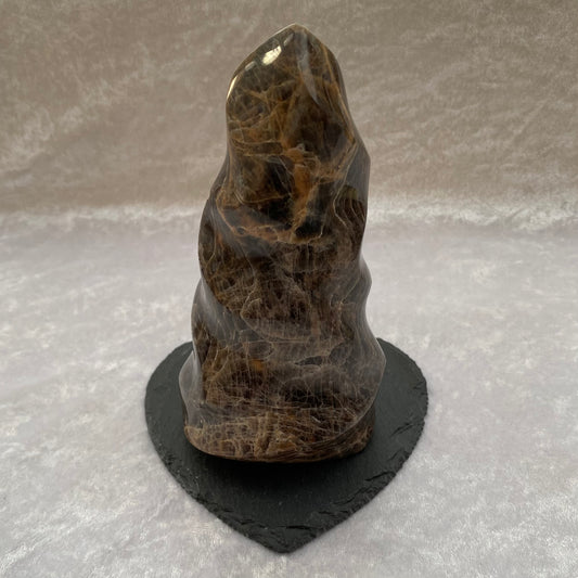 Extra Large Black Moonstone Flame
