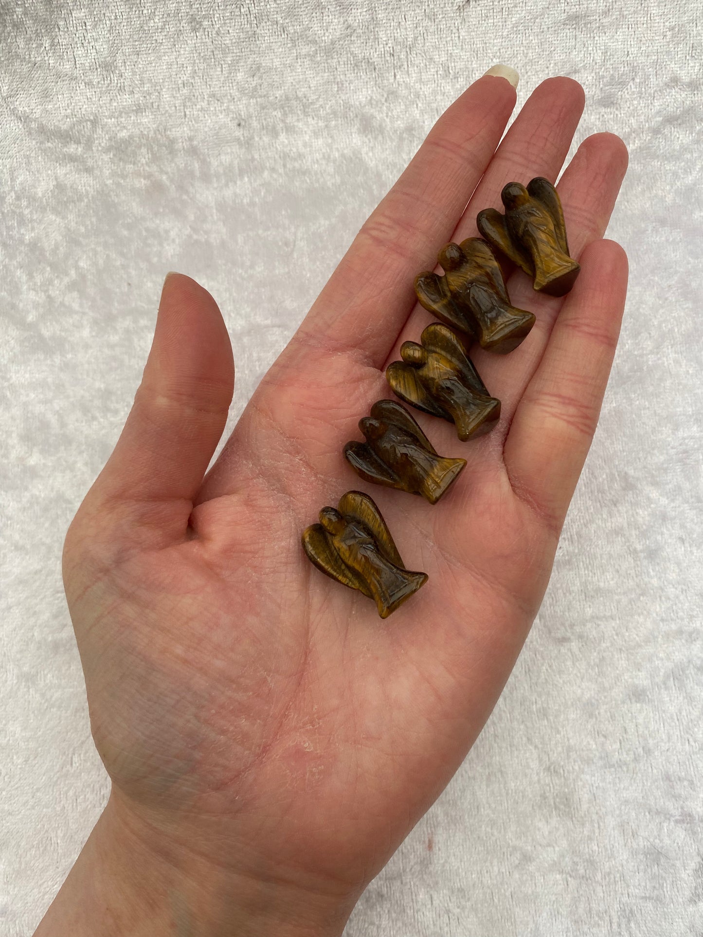 Tigers Eye mini angels